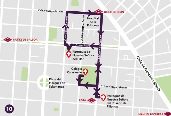 Mapa Divino Cautivo Jueves