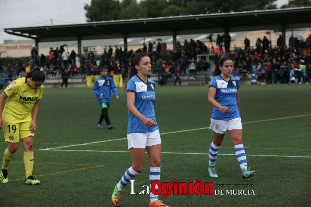 Alhama Granbibio CF-Villareal CF Femenino desde el Complejo Deportivo de Alhama