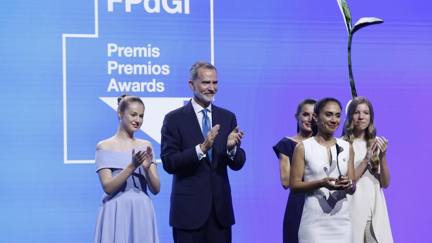 La Familia Real preside la ceremonia de entrega de los premios de la Fundación Princesa de Girona