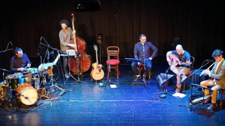 Festival Hostes al Teatre del Raval amb Aljub i Andrés Belmonte Trio