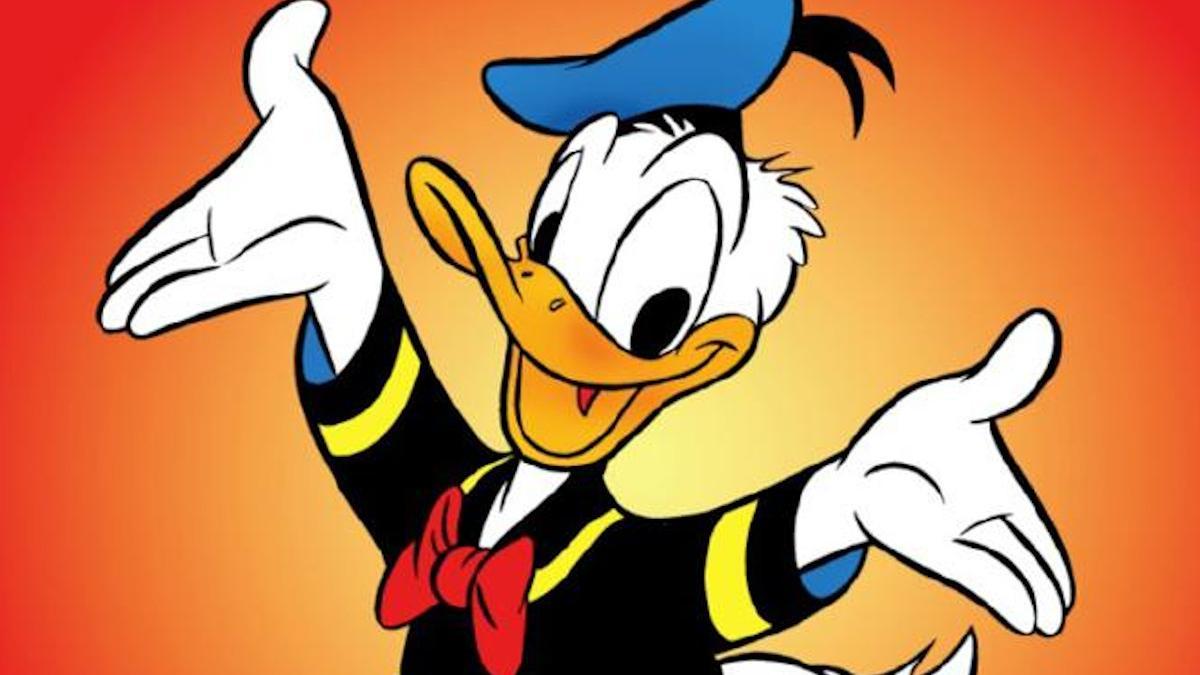 El ya nonagenario pato Donald