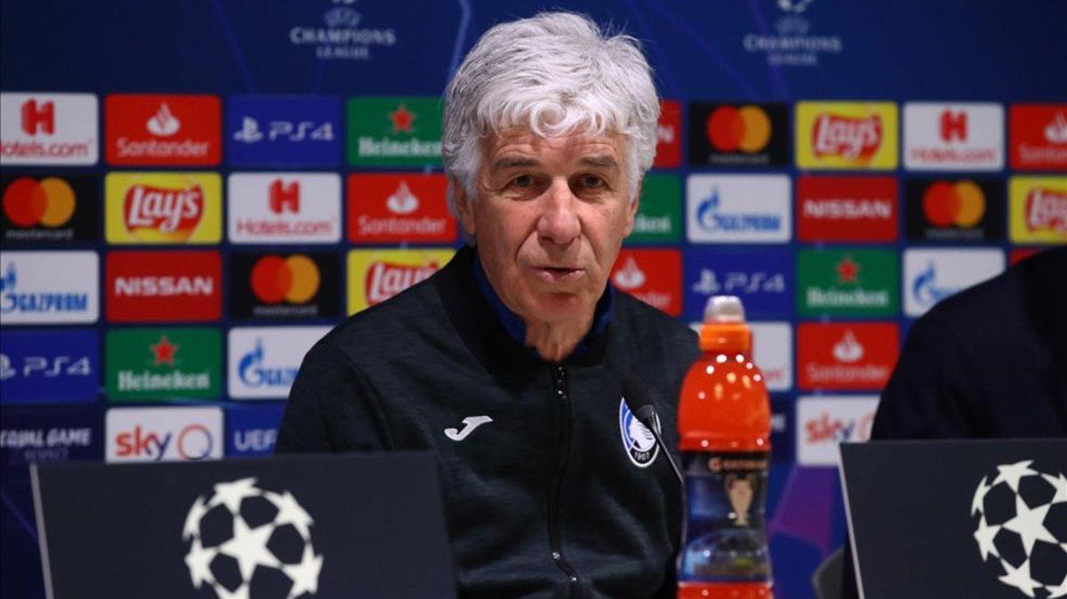 Gian Piero Gasperini, entrenador del Atalanta