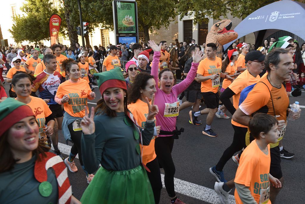 La San Silvestre 2025 en Murcia, en fotografías