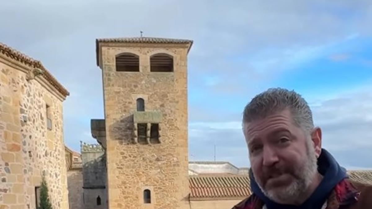 Larry Shy, en Cáceres.