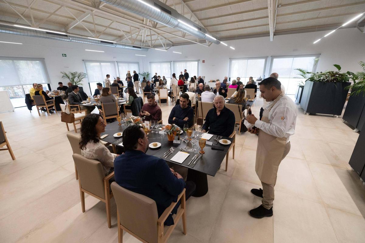 Delicatessen en la primera comida de la Escola d’Hoteleria de Ibiza