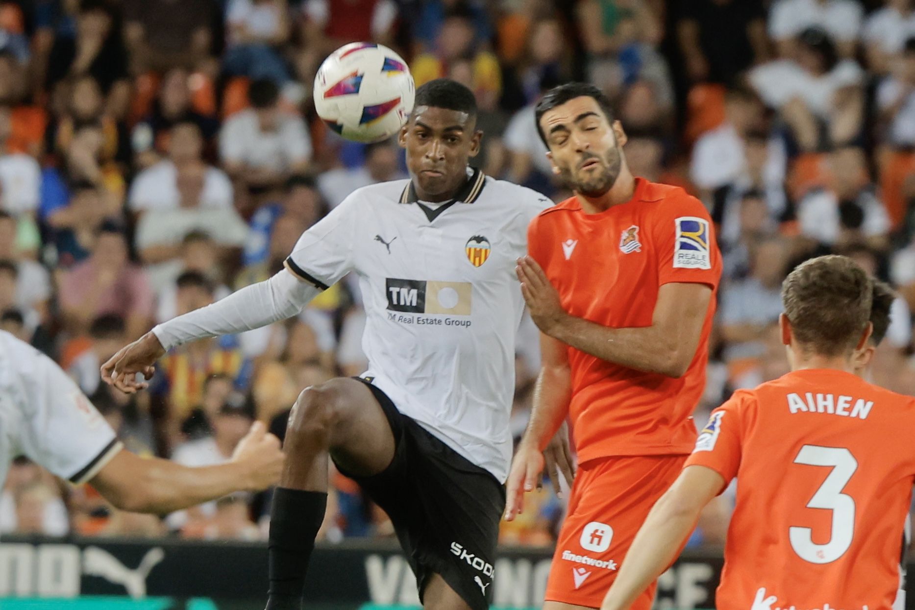 Valencia CF - Real Sociedad en imágenes