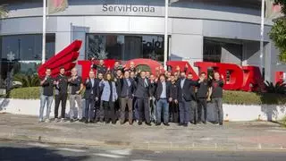 El presidente HME Iberia, Miu Kato, visita las instalaciones de Servihonda Málaga