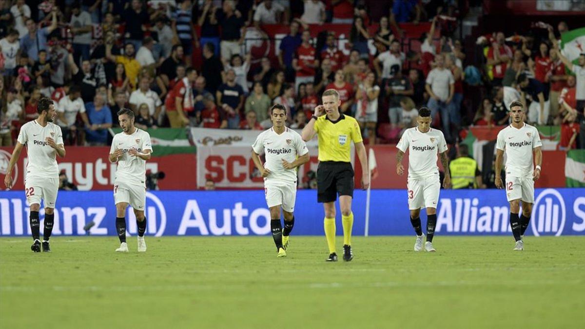 El sevilla se libra de una sanción de hasta 6.000 euros