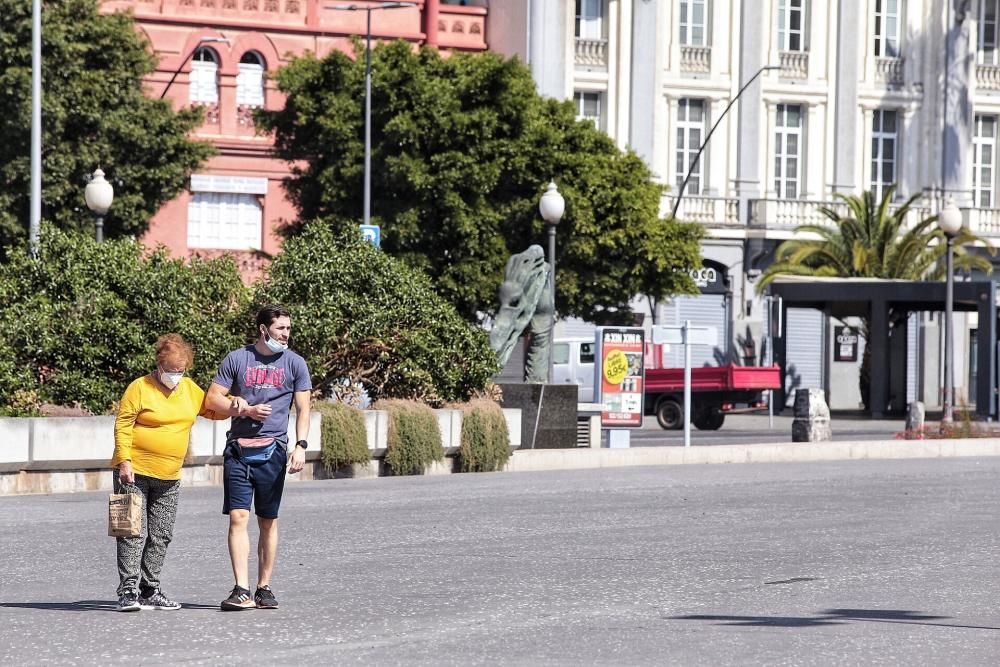 Paseo por Santa Cruz en la desescalada.