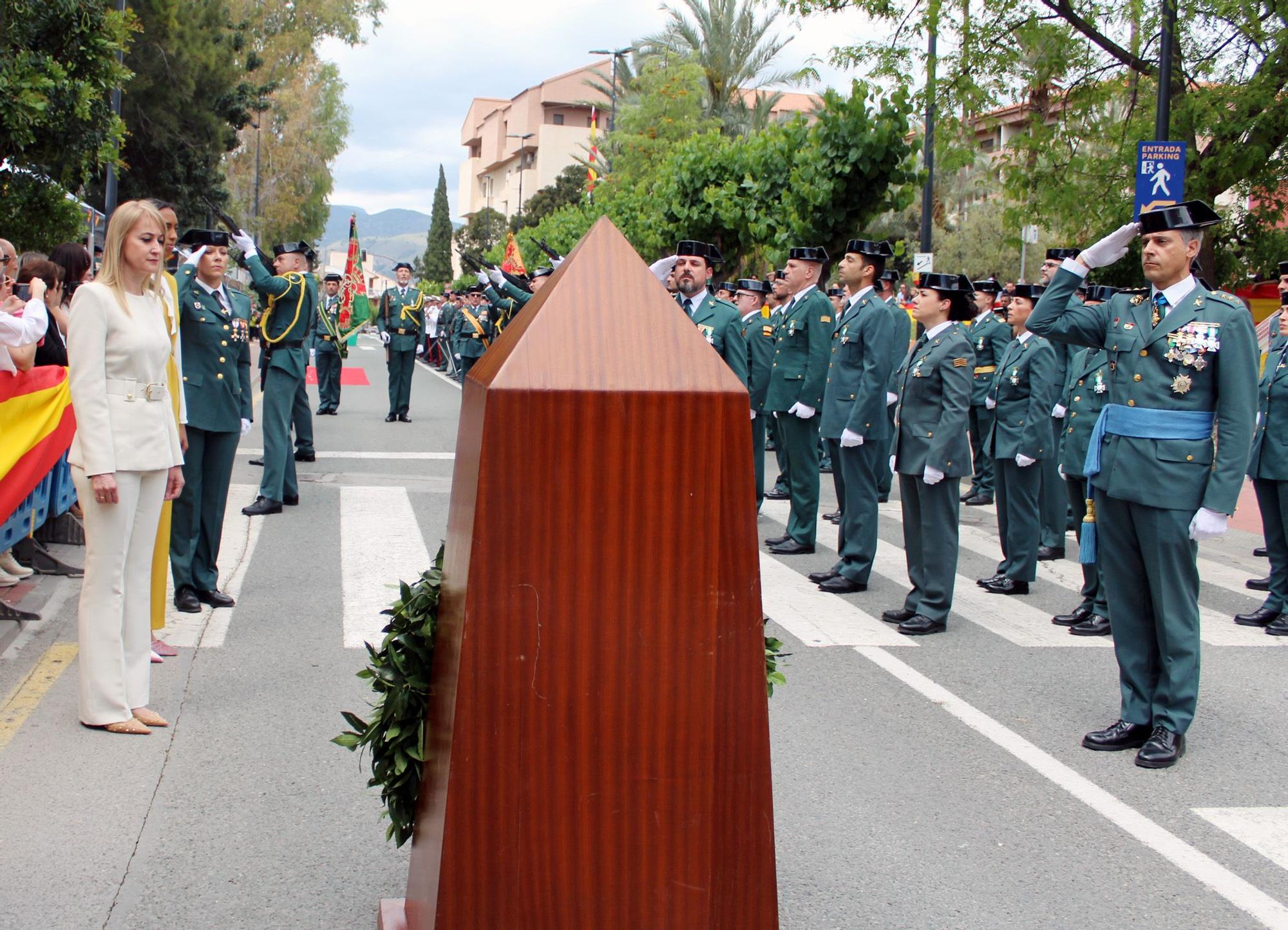 La Guardia Civil celebra en Alhama de Murcia el aniversario de su fundación