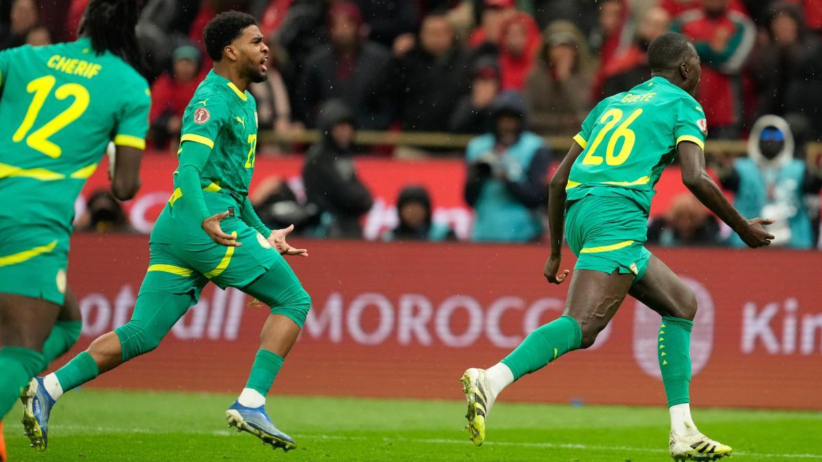 Pape Gueye, autor del gol de la victoria