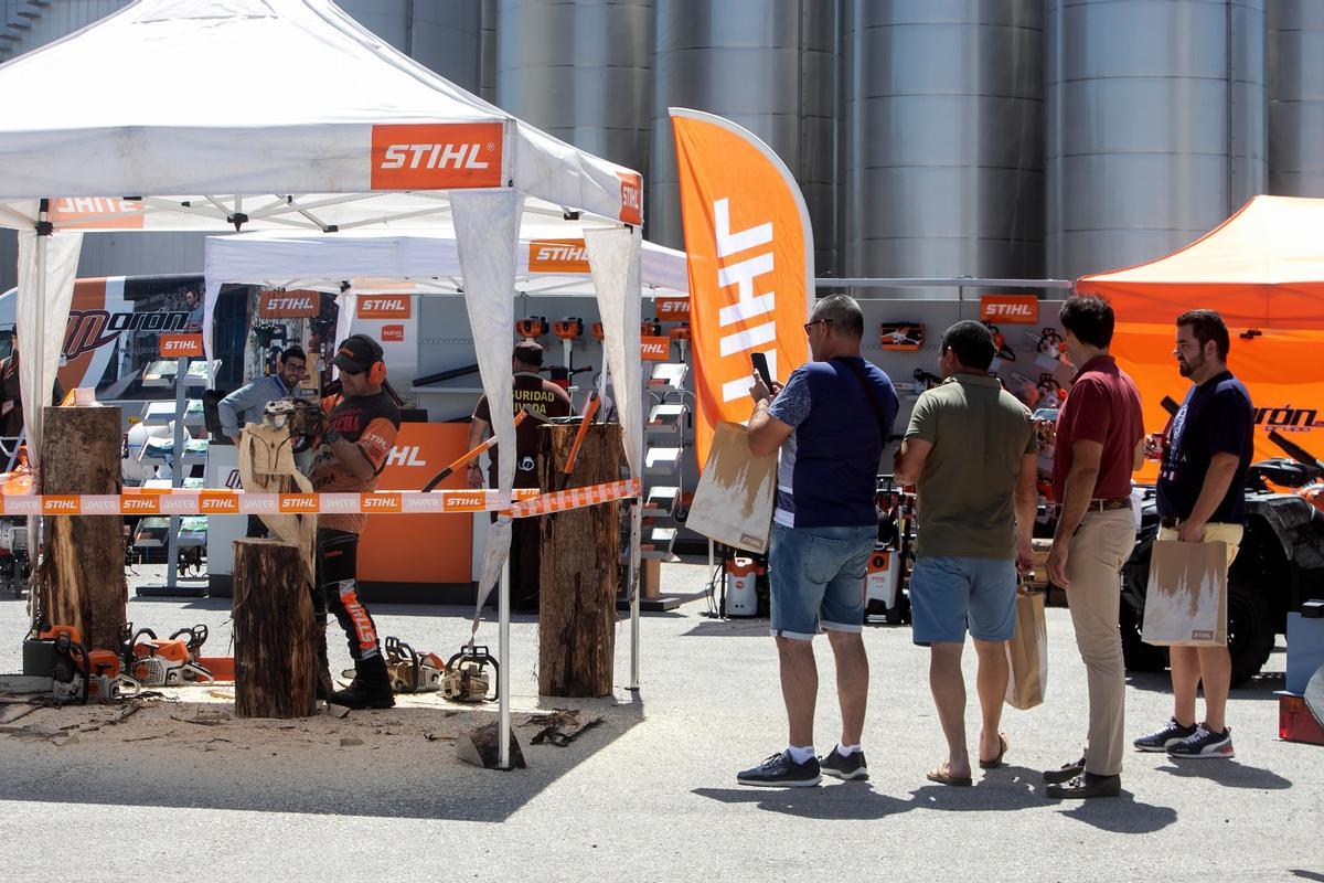 Una de las exhibiciones que se han podido ver en Expogenil.