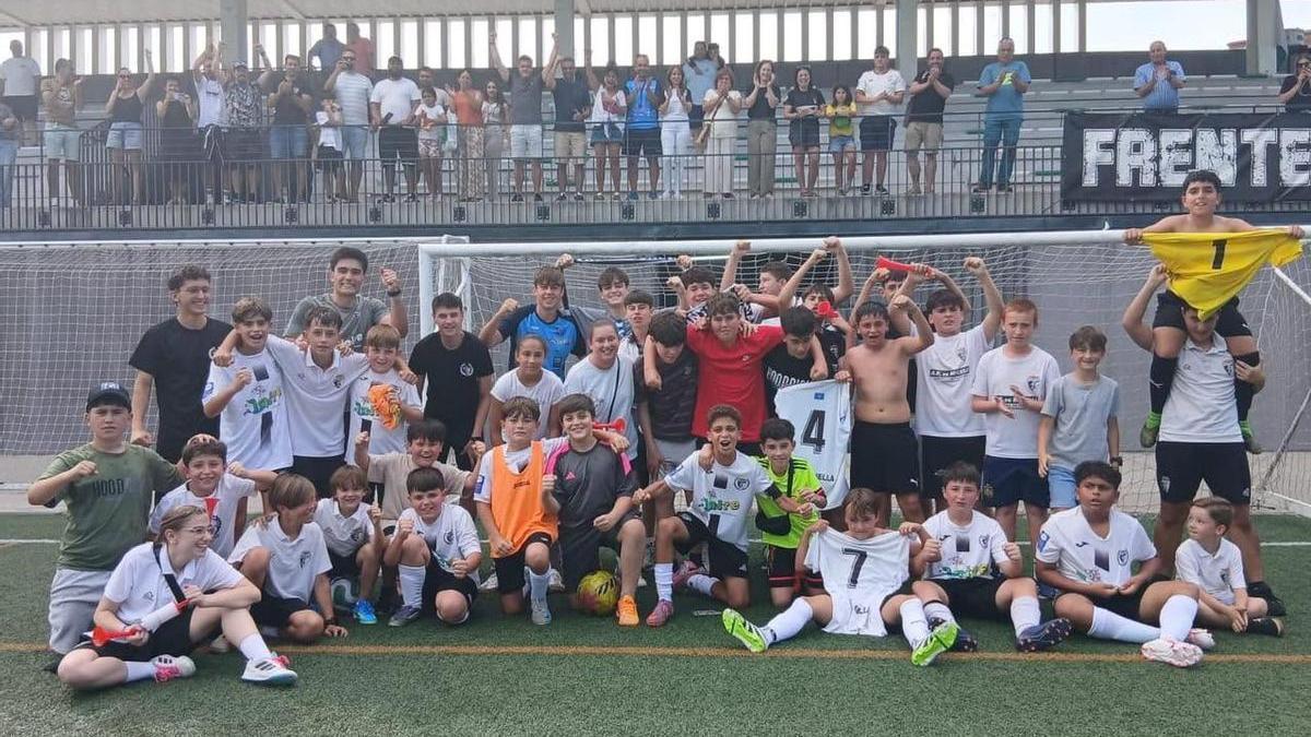Los integrantes del equipo.