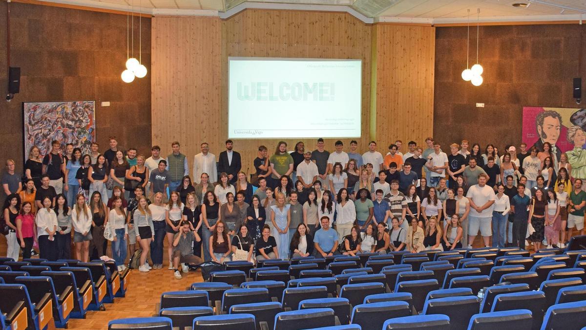 Los alumnos extranjeros en los tres campus de la UVigo se triplicaron en la última década