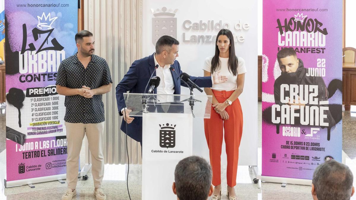 El Cabildo de Lanzarote desvela el nombre del artista que actuará en el festival 'Honor Canario Urban Fest'