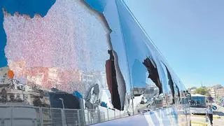 Trenquen els vidres de sis autocars de l'estació de busos de Manresa