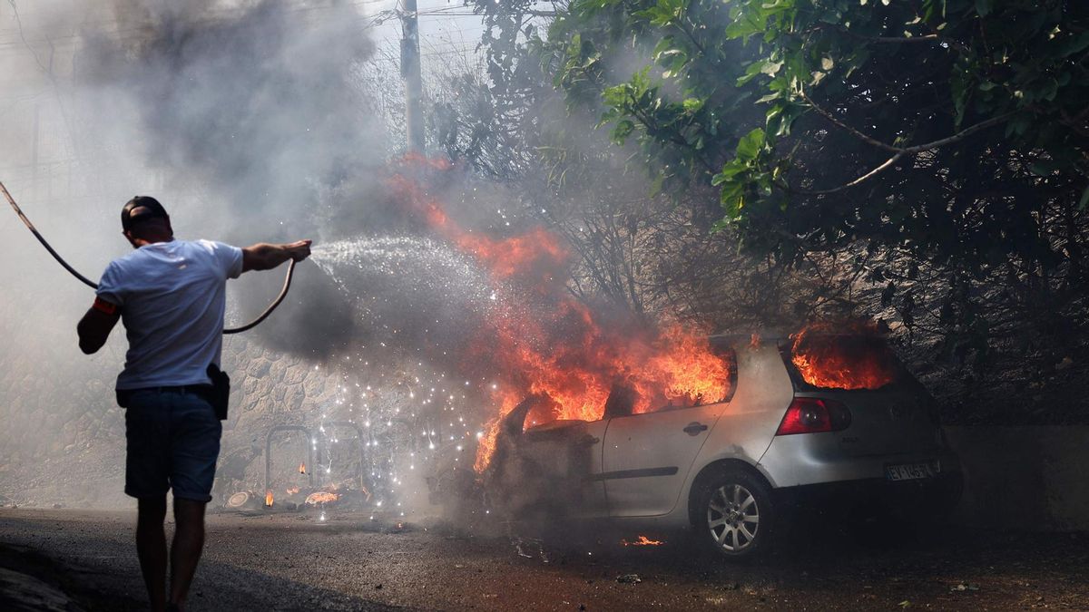 Marsella, la segunda ciudad de Francia, asediada por un violento incendio forestal