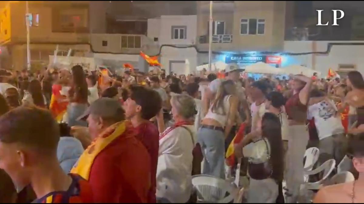 Vídeo | Celebración de la victoria de España ante Francia en el Mundial