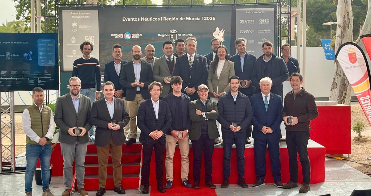 Presentación del calendario de regatas de 2026 en la Región de Murcia