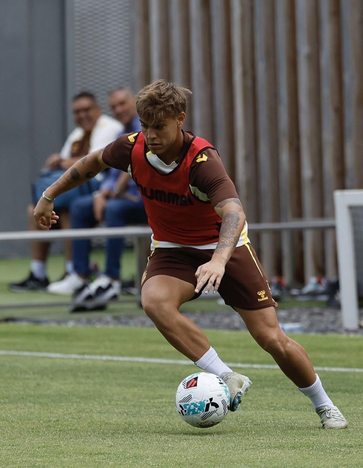 Adam Arvelo, jugador tinerfeño de la UD Las Palmas.