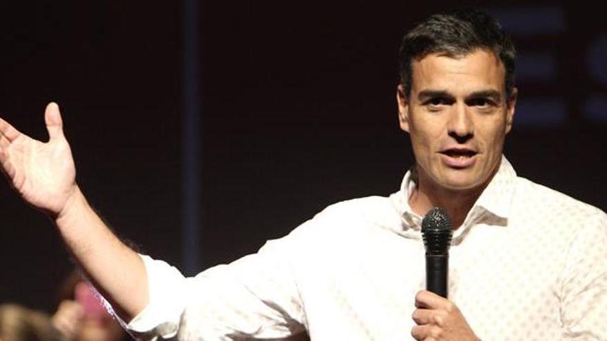 El aspirante a liderar el PSOE Pedro Sánchez.