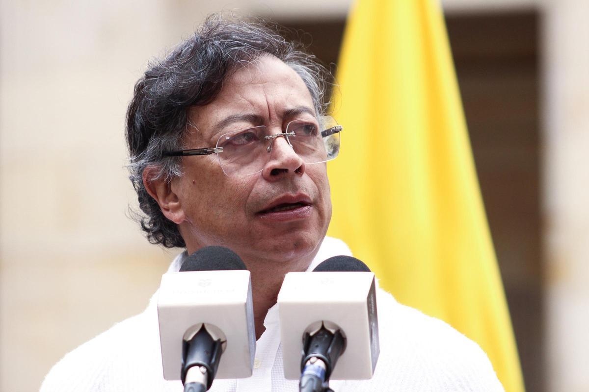 El presidente de Colombia, Gustavo Petro.