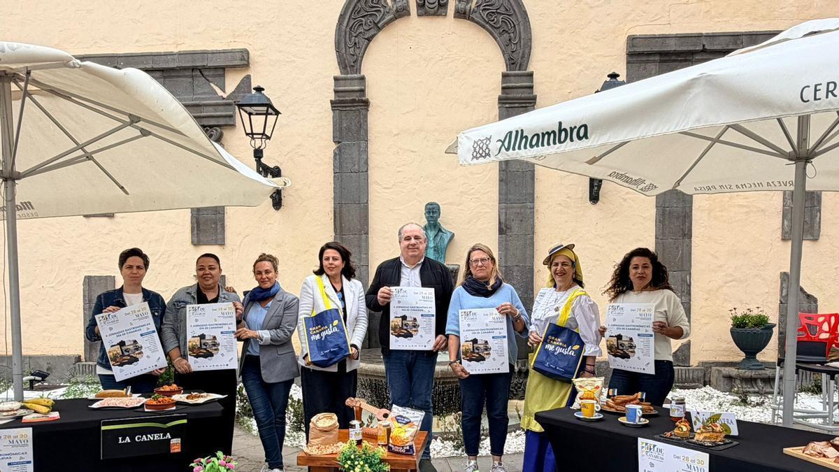 Presentación de las jornadas gastronómicas en Telde.