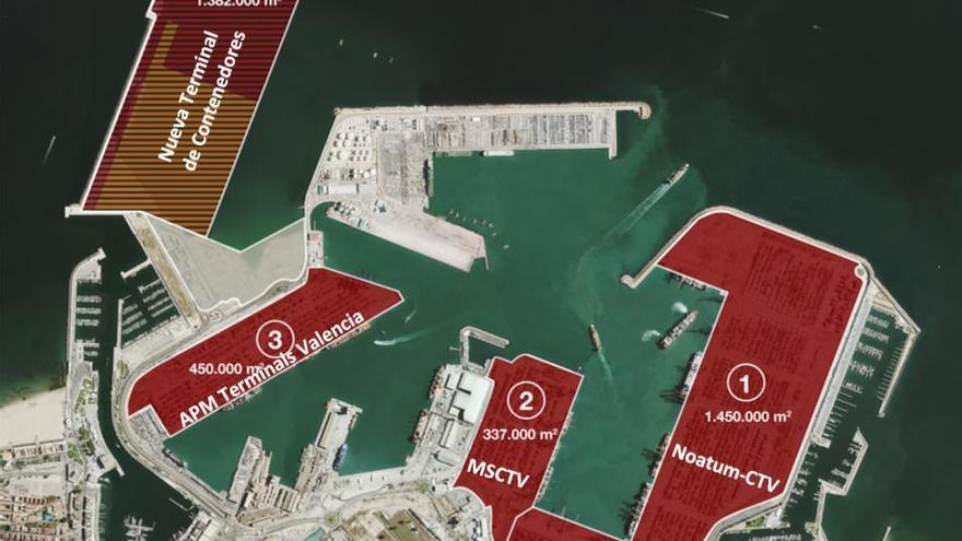 Proyecto de nueva terminal del Puerto de València