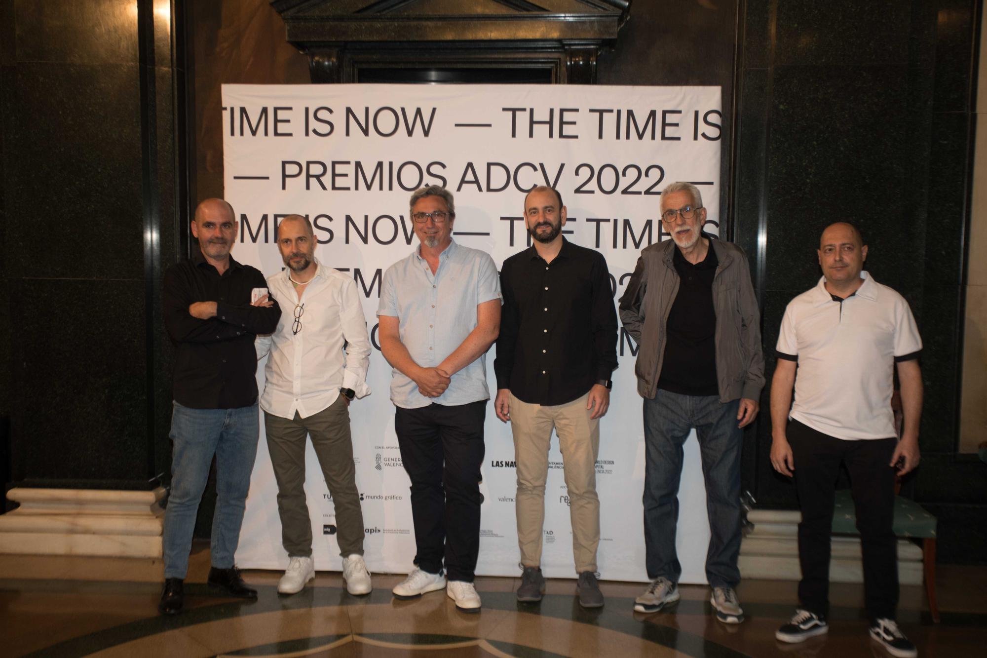 Photocall de la gala de la Asociación de Diseñadores de la Comunitat Valenciana (ADCV)