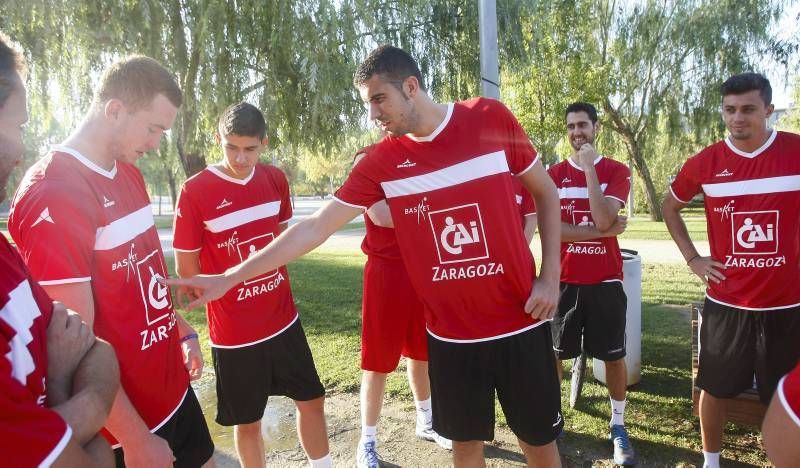 Entrenamiento del CAI Zaragoza