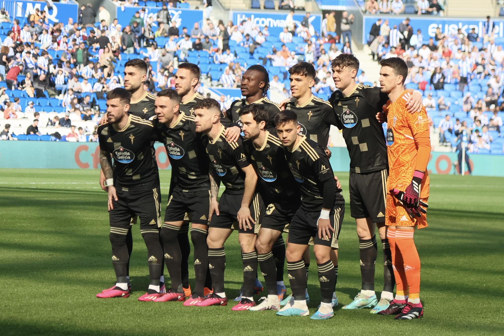 Todas las imágenes del partido entre la Real Sociedad y el Celta