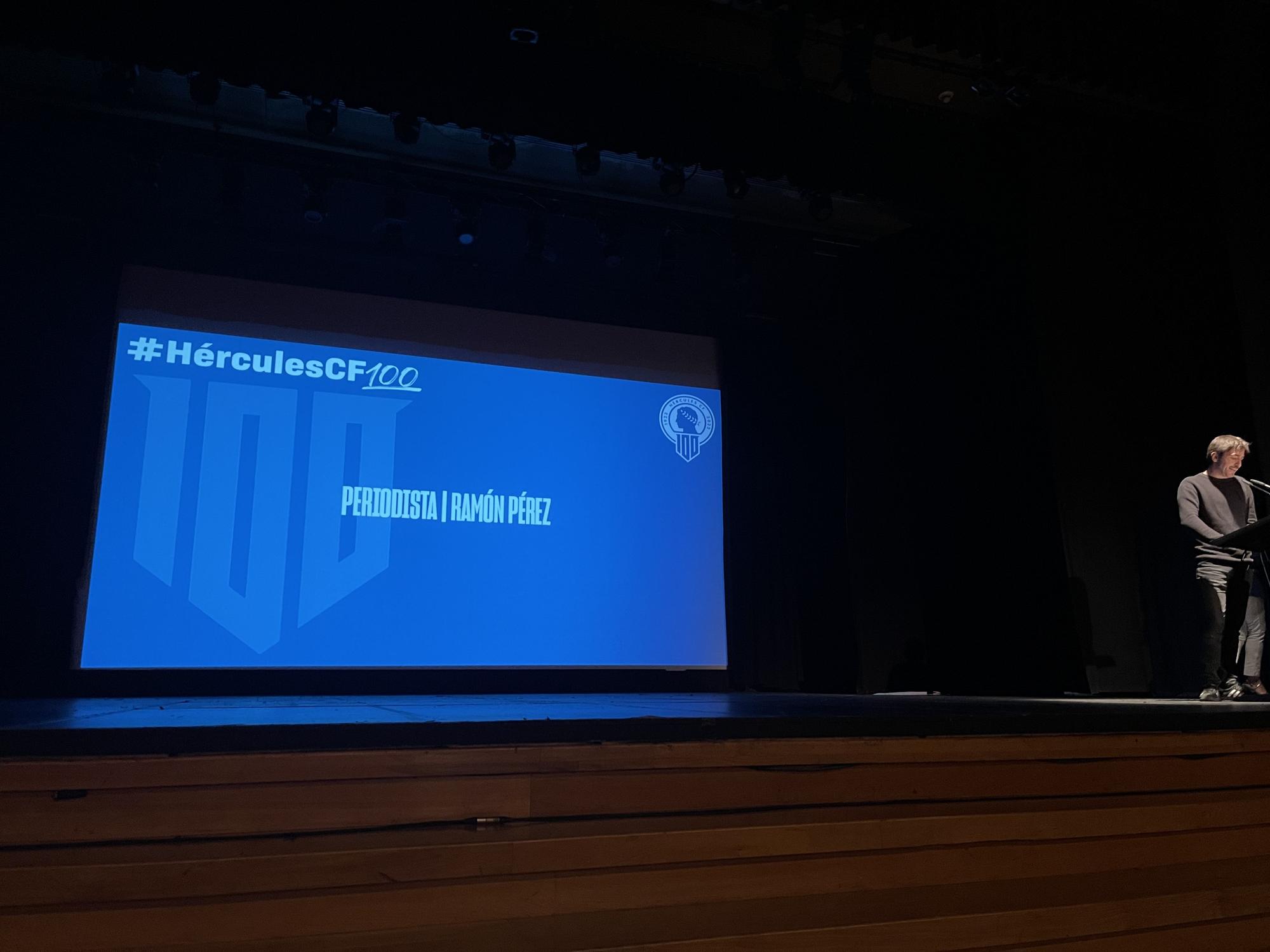 Homenaje centenario a herculanos ilustres en la CAM