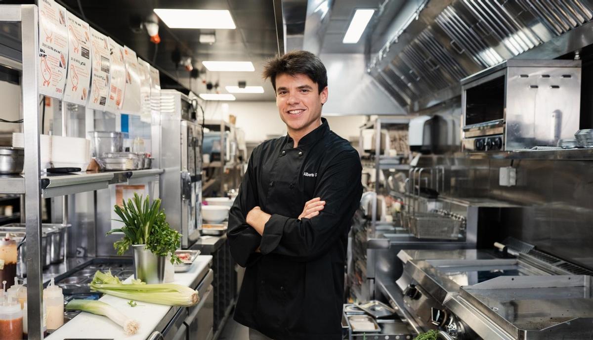 Alberto Gras, finalista de la octava edición de ’Masterchef’.