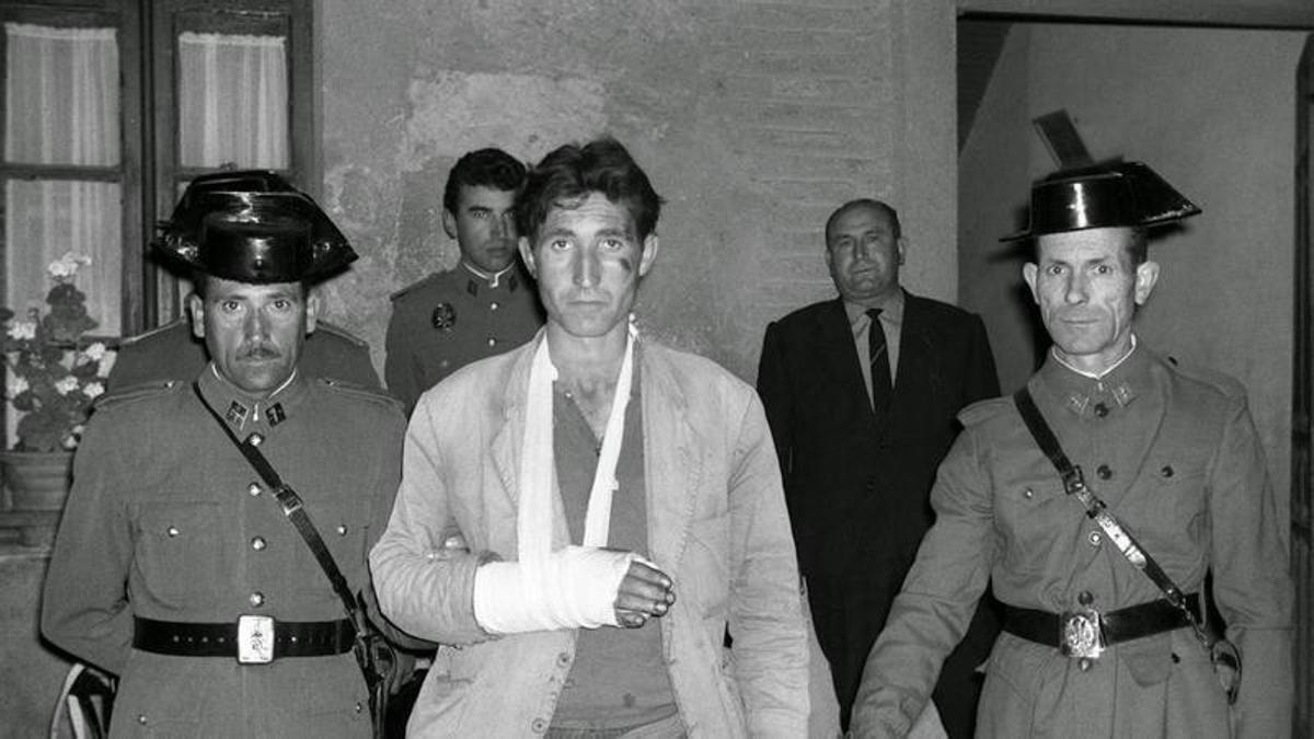 'El Lute' protagonizó su primera fuga en junio de 1966. La fotografía corresponde al día de su detención, semanas después.