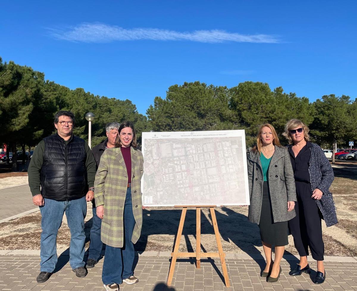 Presentación del proyecto en el Parque Empresarial de Elche.