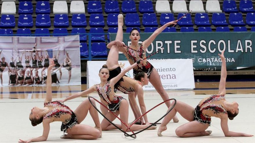 Campeonato regional de Gimnasia Rítimica en Cartagena (sábado mañana)