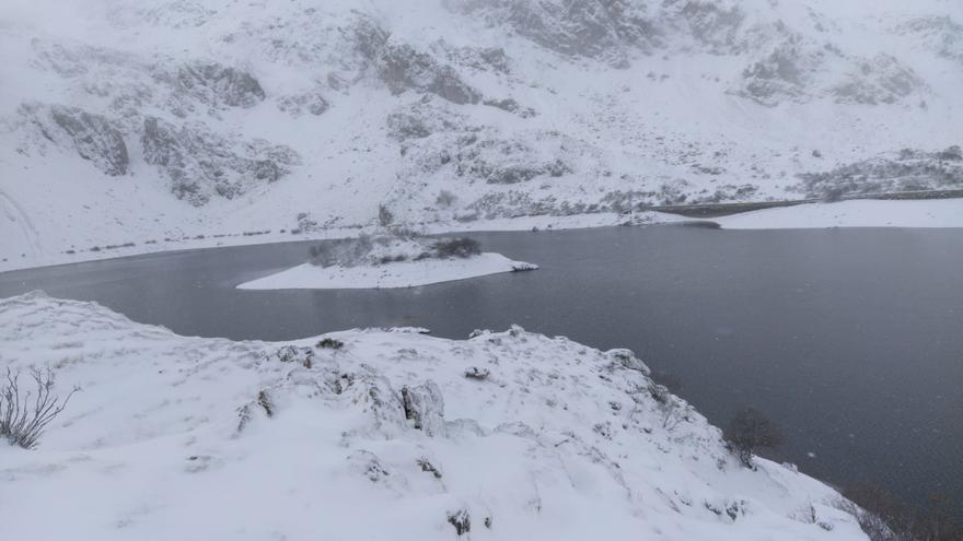 TEMPORAL DANA ASTURIAS  Asturias se prepara para una nueva oleada de frío:  la Dana dejará nieve en cotas bajas en la región