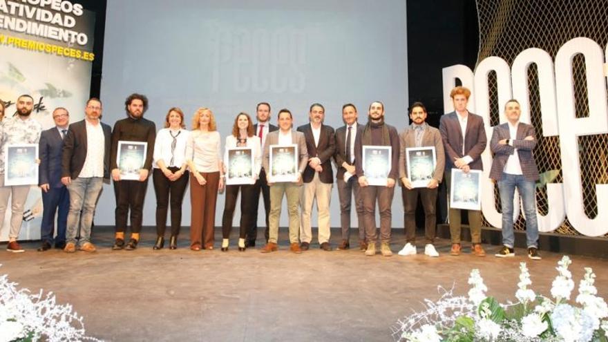 9 premiados y un homenajeado, ayer en los &quot;PECES&quot;