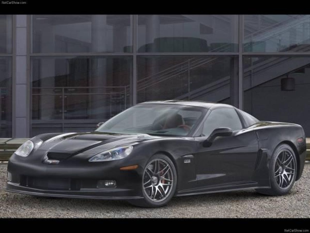 Chevrolet Corvette C6 en el que podría estar inspirado Rayo McQueen