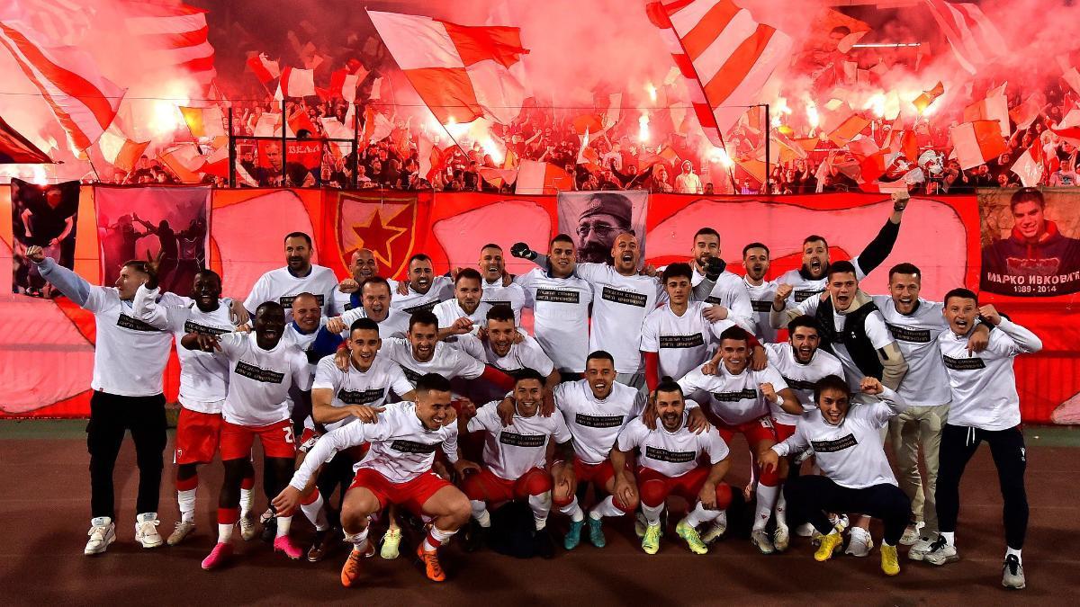 El Estrella Roja volverá a la Champions tras completar una temporada sensacional en Serbia