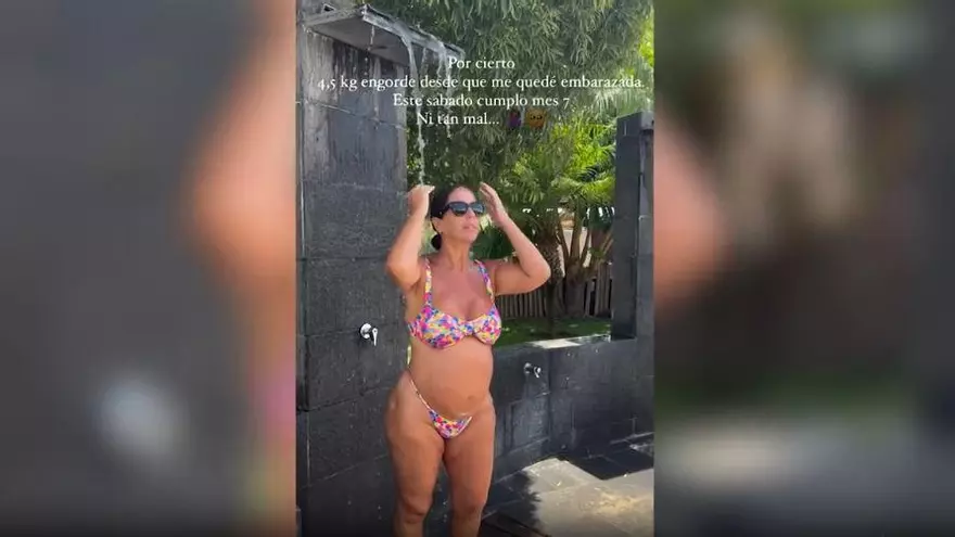 Anabel Pantoja comparte un emotivo momento con su madre desde su casa de Gran Canaria