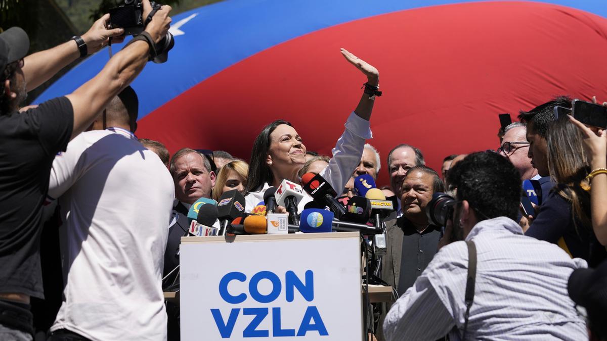 María Corina Machado , Premio Nobel de la Paz