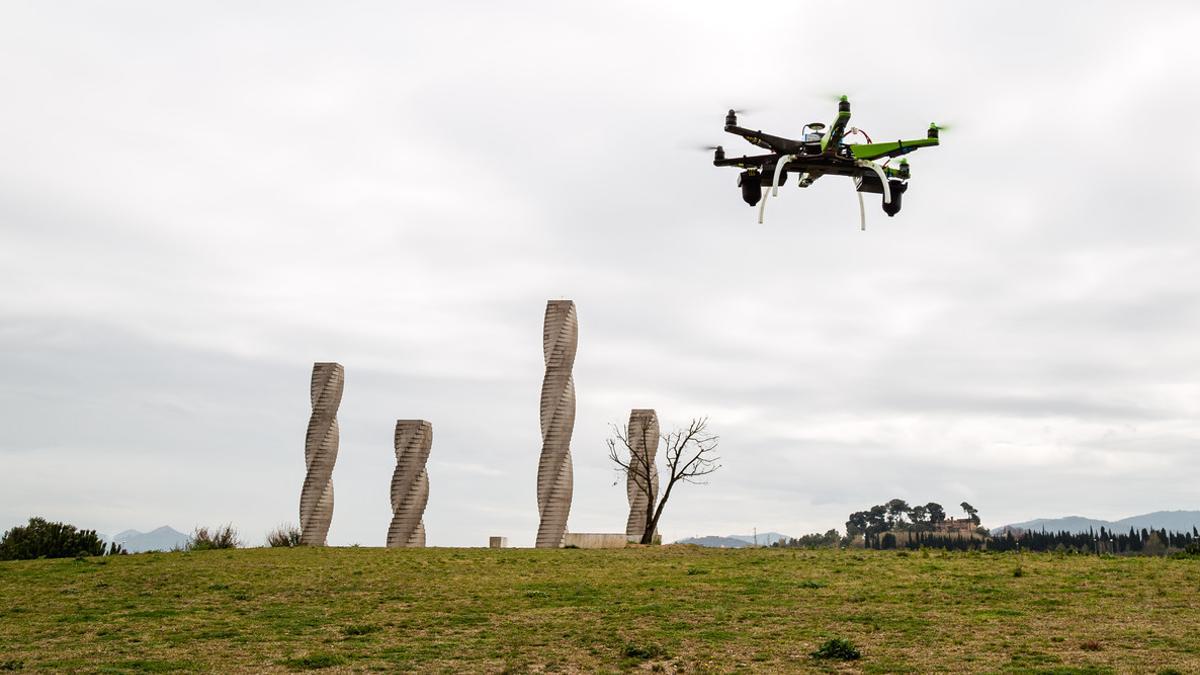 Un dron para usos científicos.