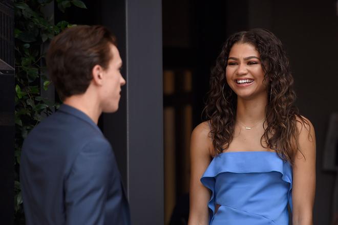 Zendaya y Tom Holland complicidad