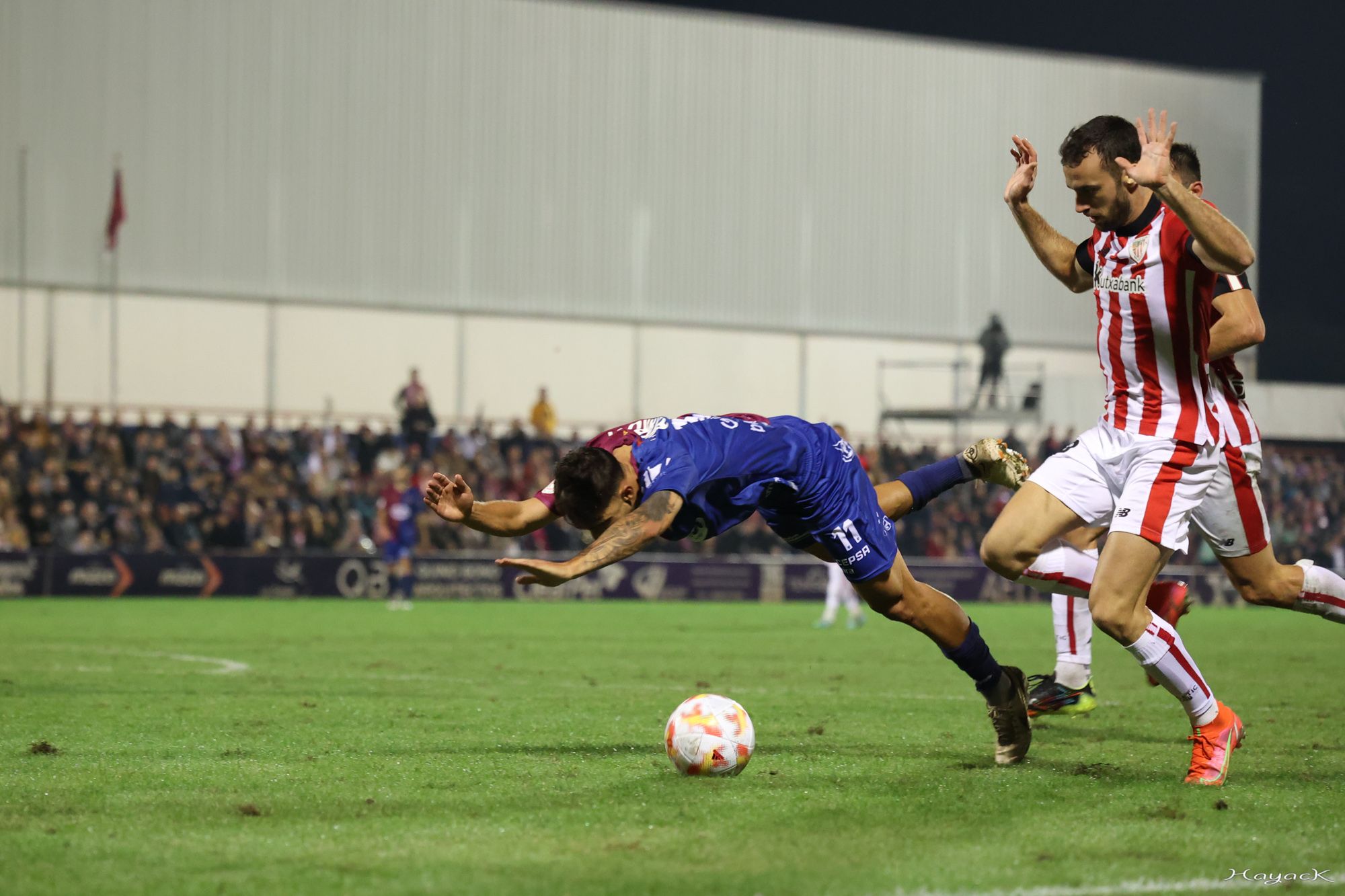 Las imágenes que dejó el partido entre el Alzira y el Athletic Club