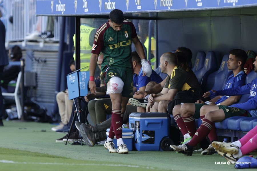 EN IMÁGENES: El empate del Oviedo en su visita a Málaga (0-0)