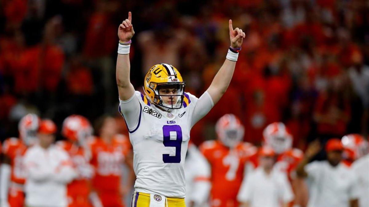 Los Bengals eligieron a Joe Burrow en el 'draft'