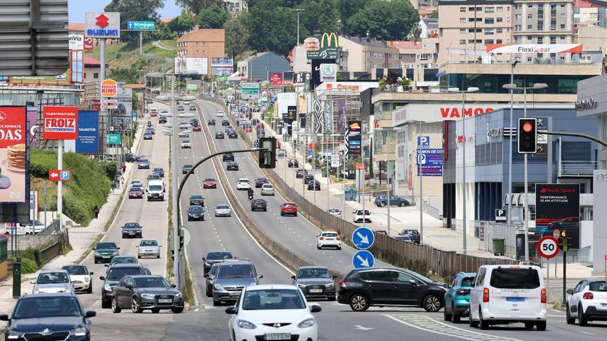 Herido un peatón tras ser atropellado en la Avenida de Madrid de Vigo