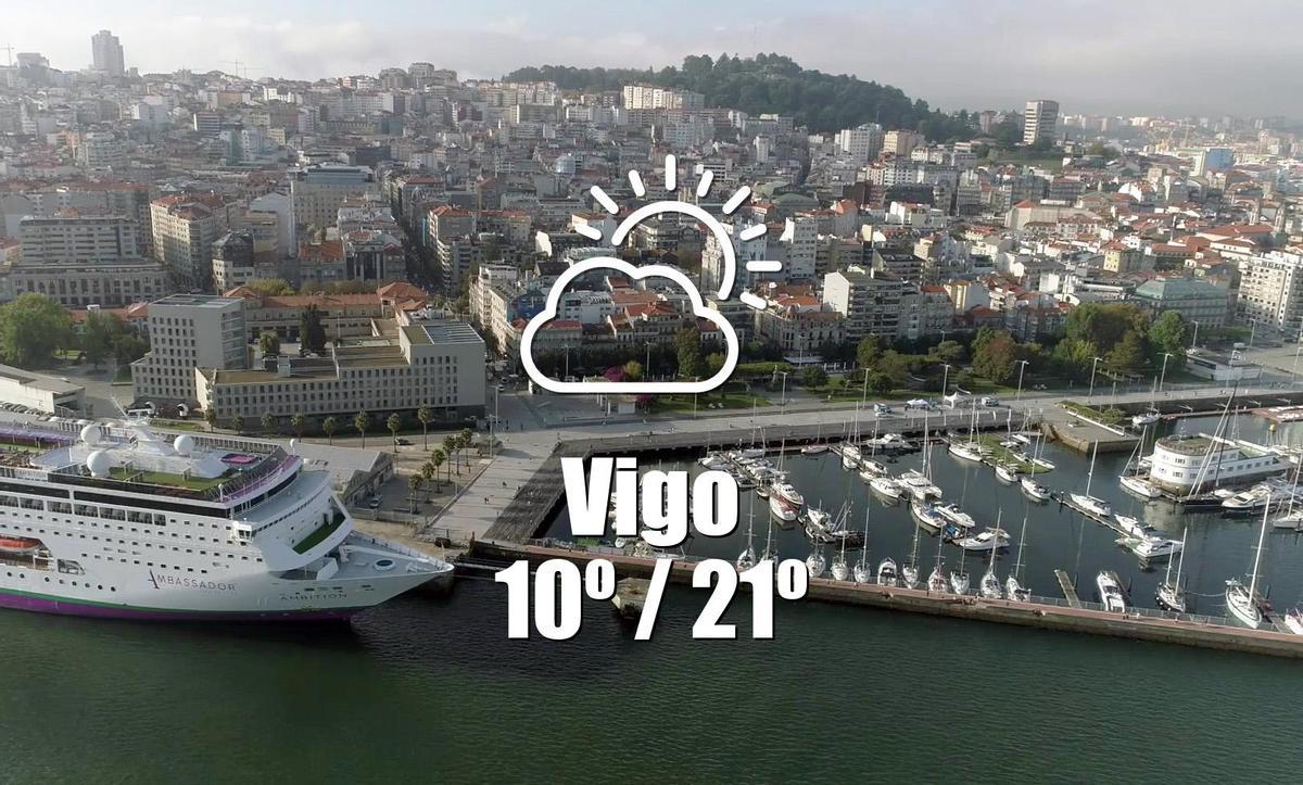 El tiempo en Vigo: previsión meteorológica para hoy, lunes 23 de marzo