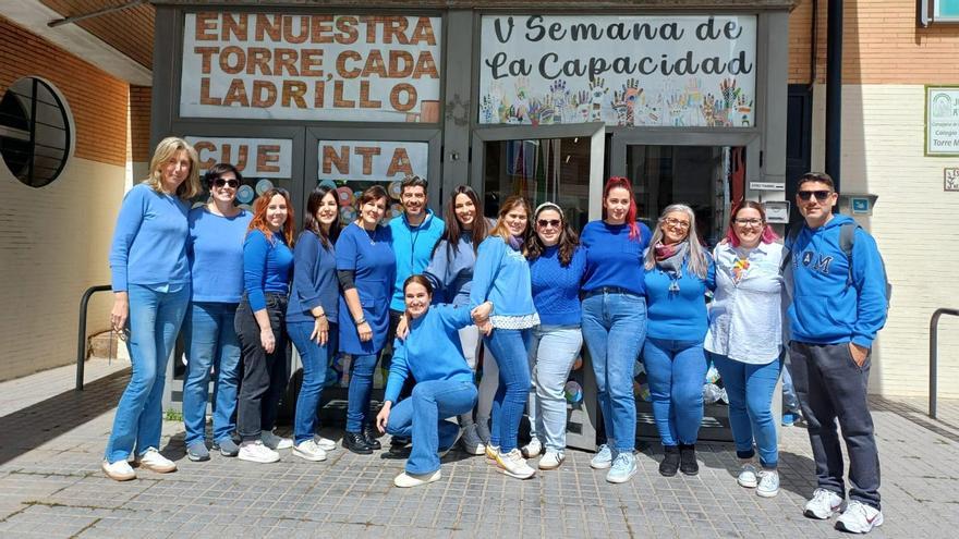Equipo educativo del colegio Torre Malmuerta de Córdoba, que ha impulsado la actividad.